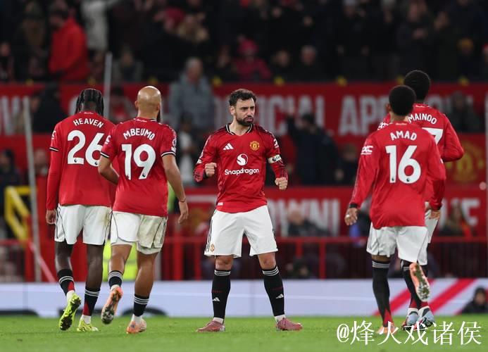 英超单场：老特拉福德上演进球大战 曼联4:4平伯恩茅斯