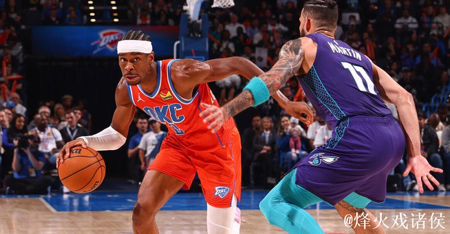 米勒28+6亚历山大21分 黄蜂客场爆冷大胜雷霆 米勒28+6亚历山大21分 黄蜂客场爆冷大胜雷霆